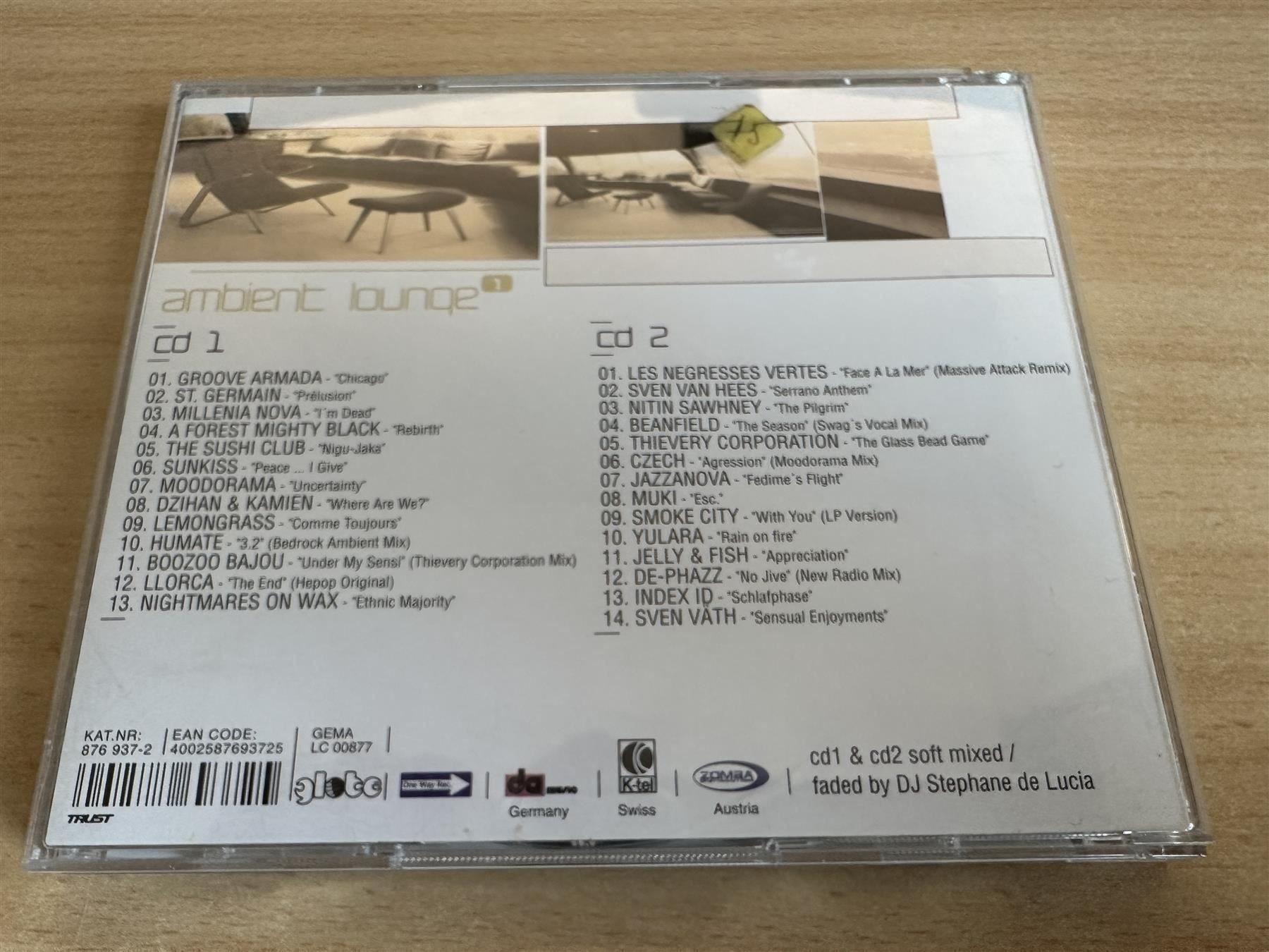 CD: Ambient Lounge 1 - 2 CD – Usato da Rikon im Tösstal venduto da Alpenmutz 1