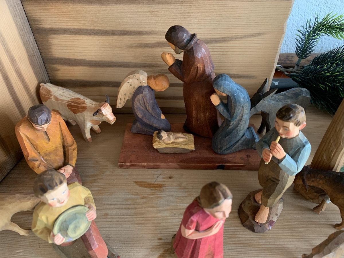 Figuren: Komplette Weihnachtskrippe Hugler Brienz 22 teilig  – Gebraucht aus Rothrist von Oddymanliane 5