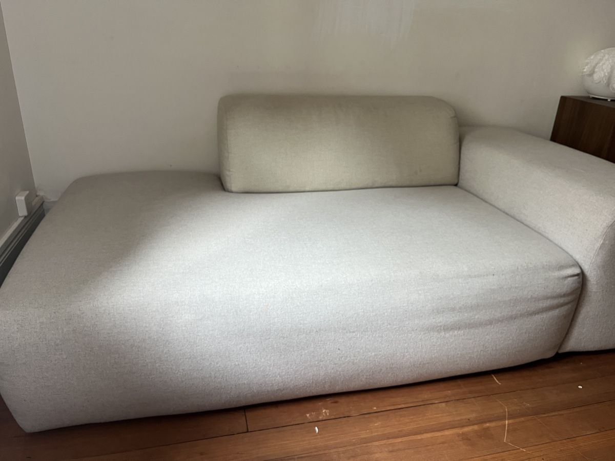 MYCS Divani: Stoffsofa in Cremeweiss – Usato da Zürich venduto da j___b 2