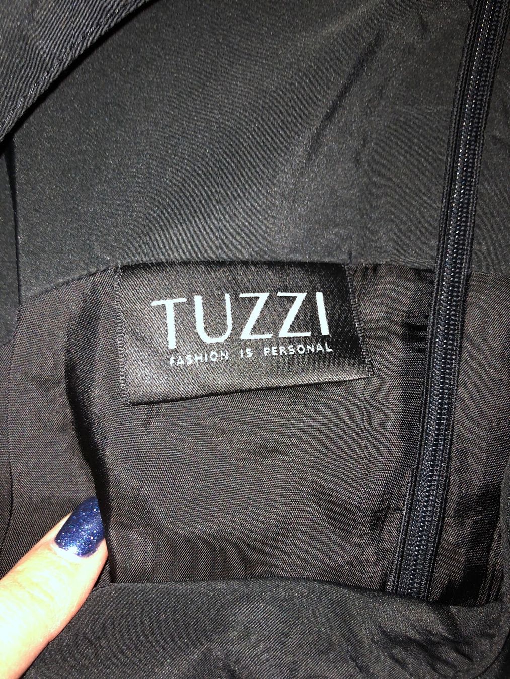 Vestiti: Robe Tuzzi noire soirée taille 40 – Usato da Mies venduto da pulrichg 4