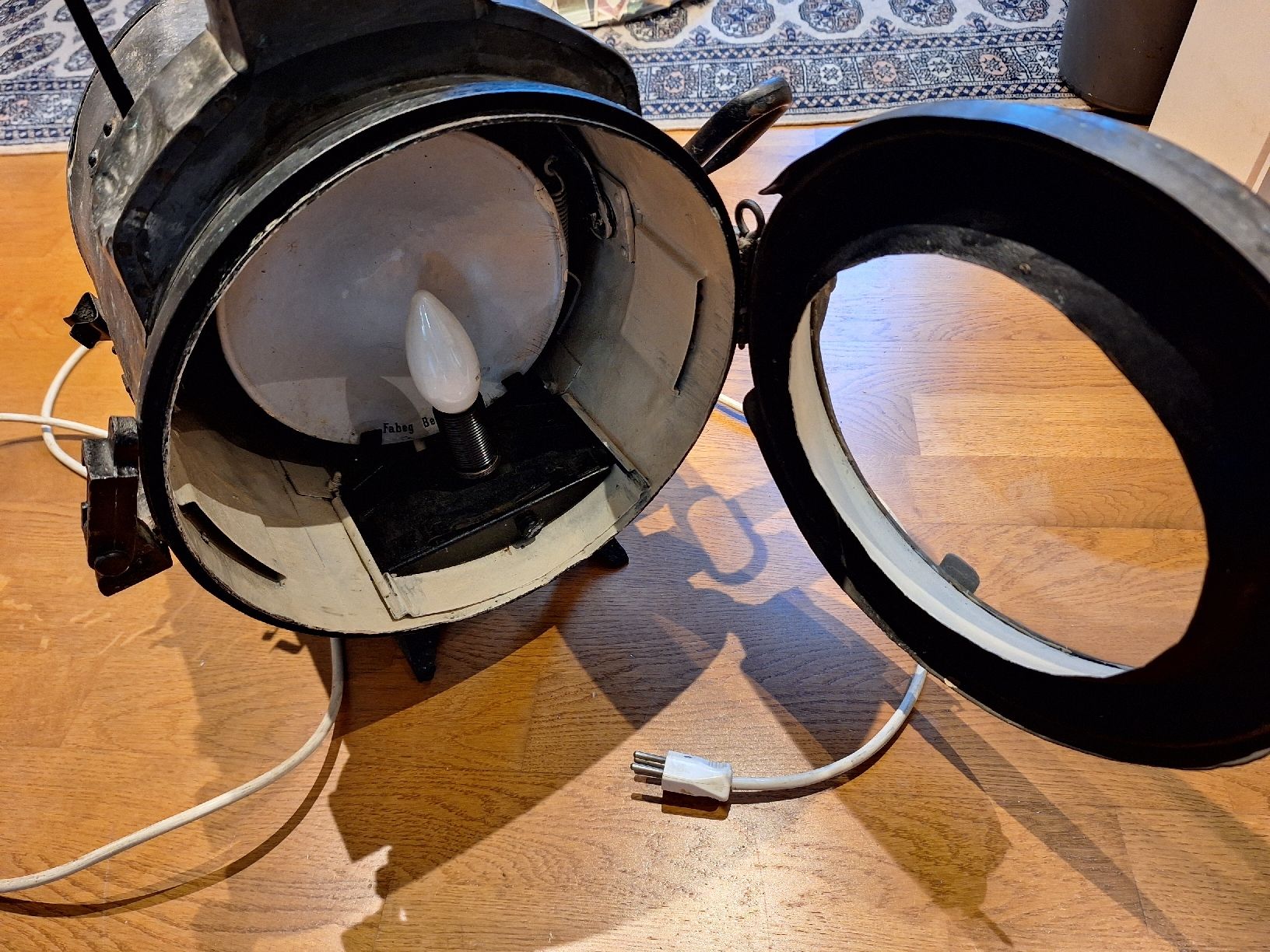 SBB/CFF/FFS Lampes anciennes: Massiv gefertigte Signallampe – D'occasion à Genolier par Antoine30 5