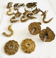 🟢 Lot de crochets vintage dekorative Beschläge
