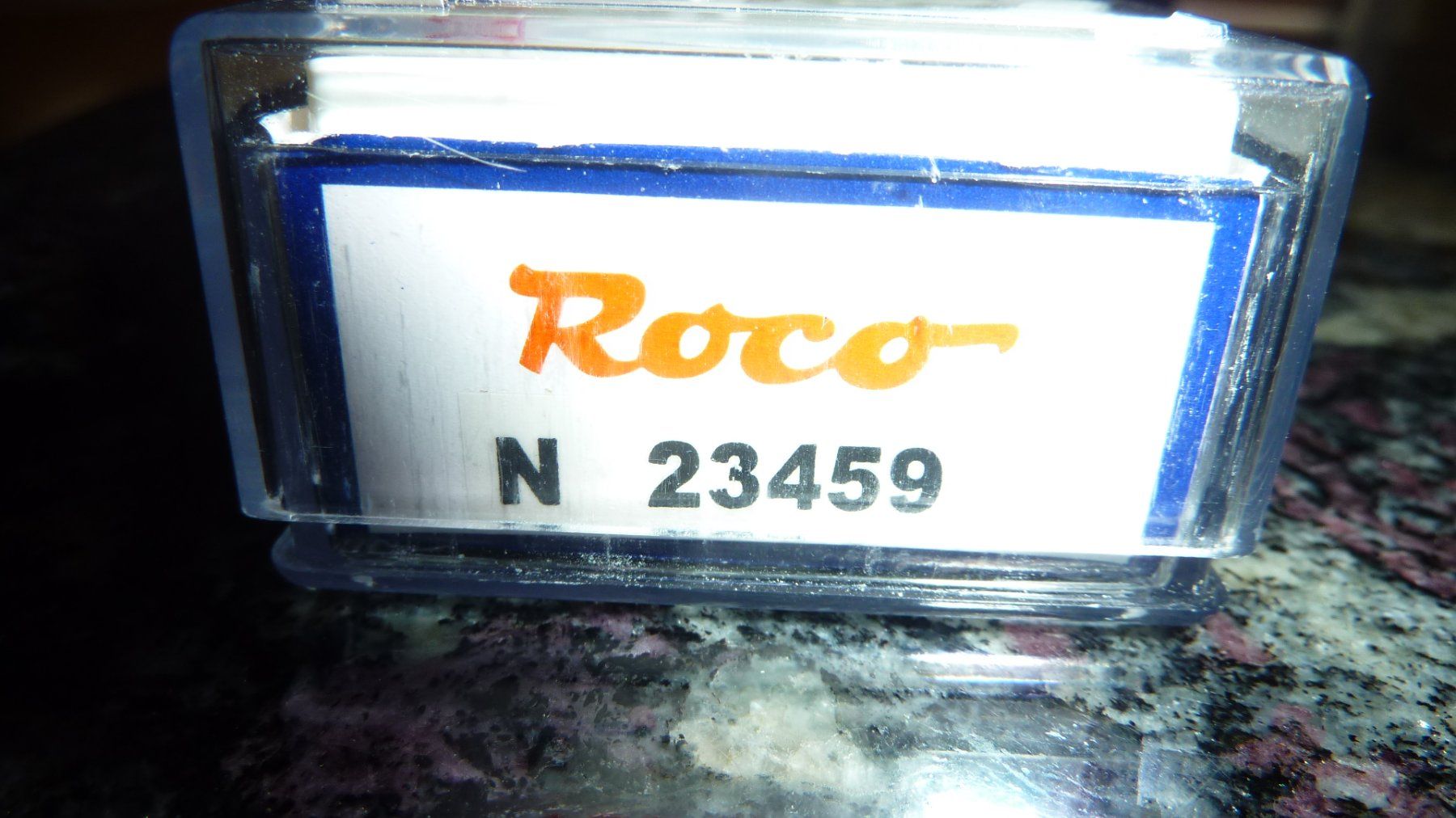 Roco Modellini di ferrovie: SPUR N ROCO 23459 MIT OVP – Usato da Uznach venduto da train50 1