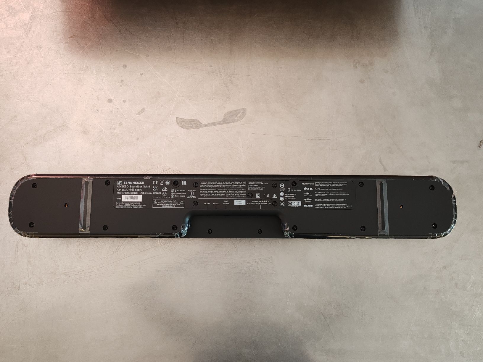 Sennheiser Casse acustiche: Sennheiser Ambeo Soundbar Mini - Neu – Nuovo (secondo la descrizione) da Bern venduto da PrettyGood 4