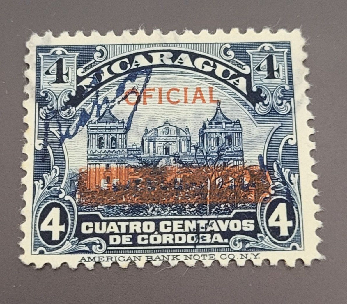 Alle Briefmarken: Nicaragua 1936 briefmarke – Gebraucht aus St Gallen von Stampsalshobby