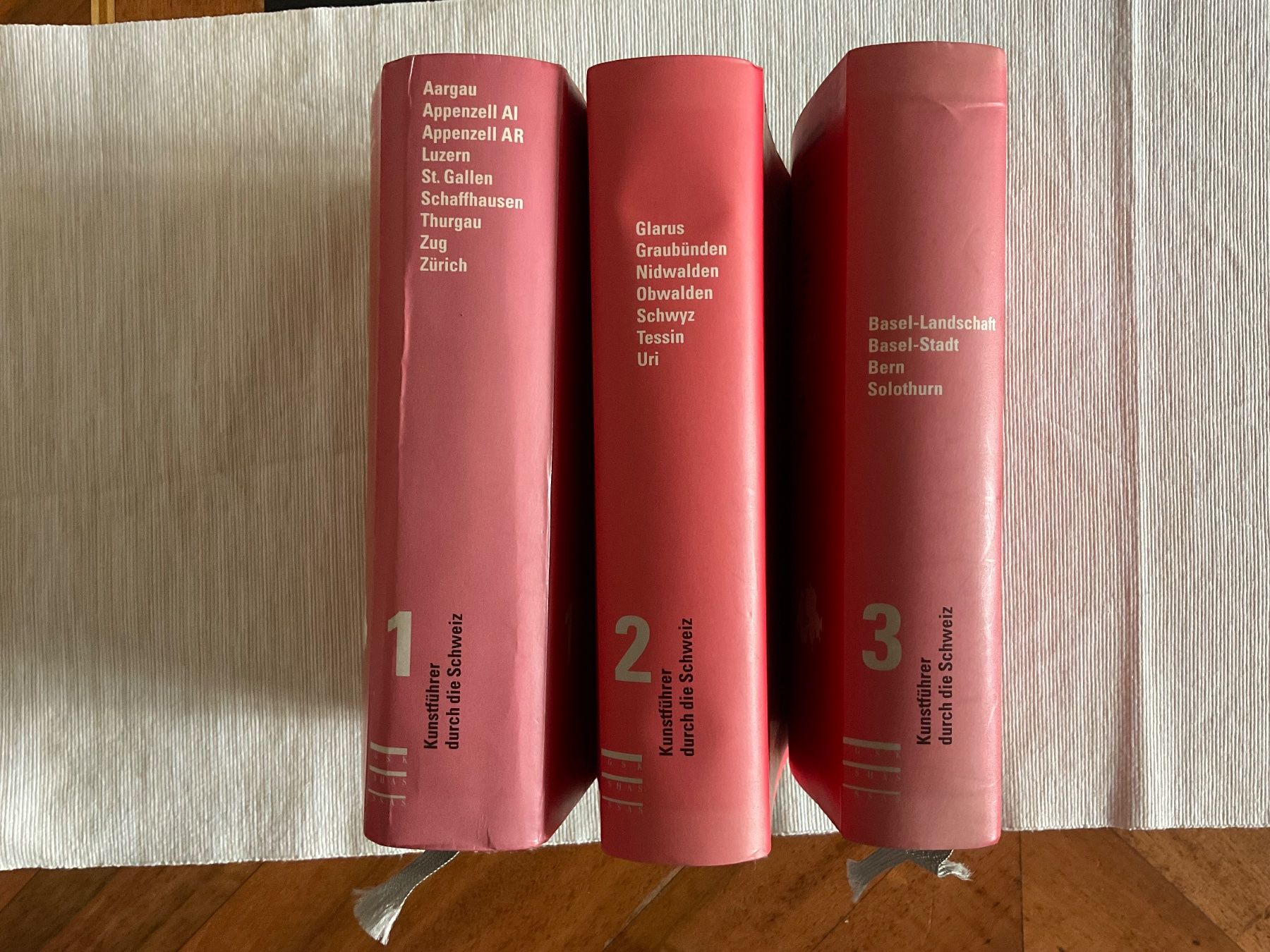 Libri: 3 Bände Kunstführer durch die Schweiz. – Usato da Zürich venduto da Tolima194 1