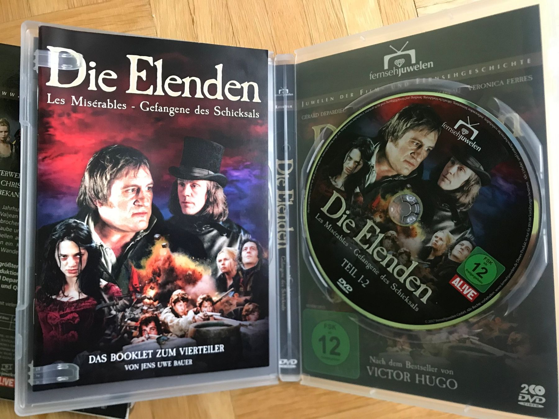 Tutti i DVDs: Die Elenden - Les misérables - Gefangene des Schicksals -DVD – Usato da Zürich venduto da Malcom 2