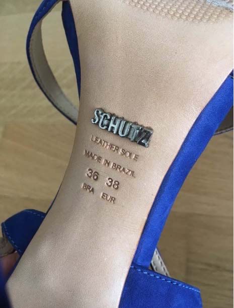Chaussures femmes: blaue Sandalen, Grösse 38 – Neuf avec emballage d'origine à Winterthur par butterfly210 2