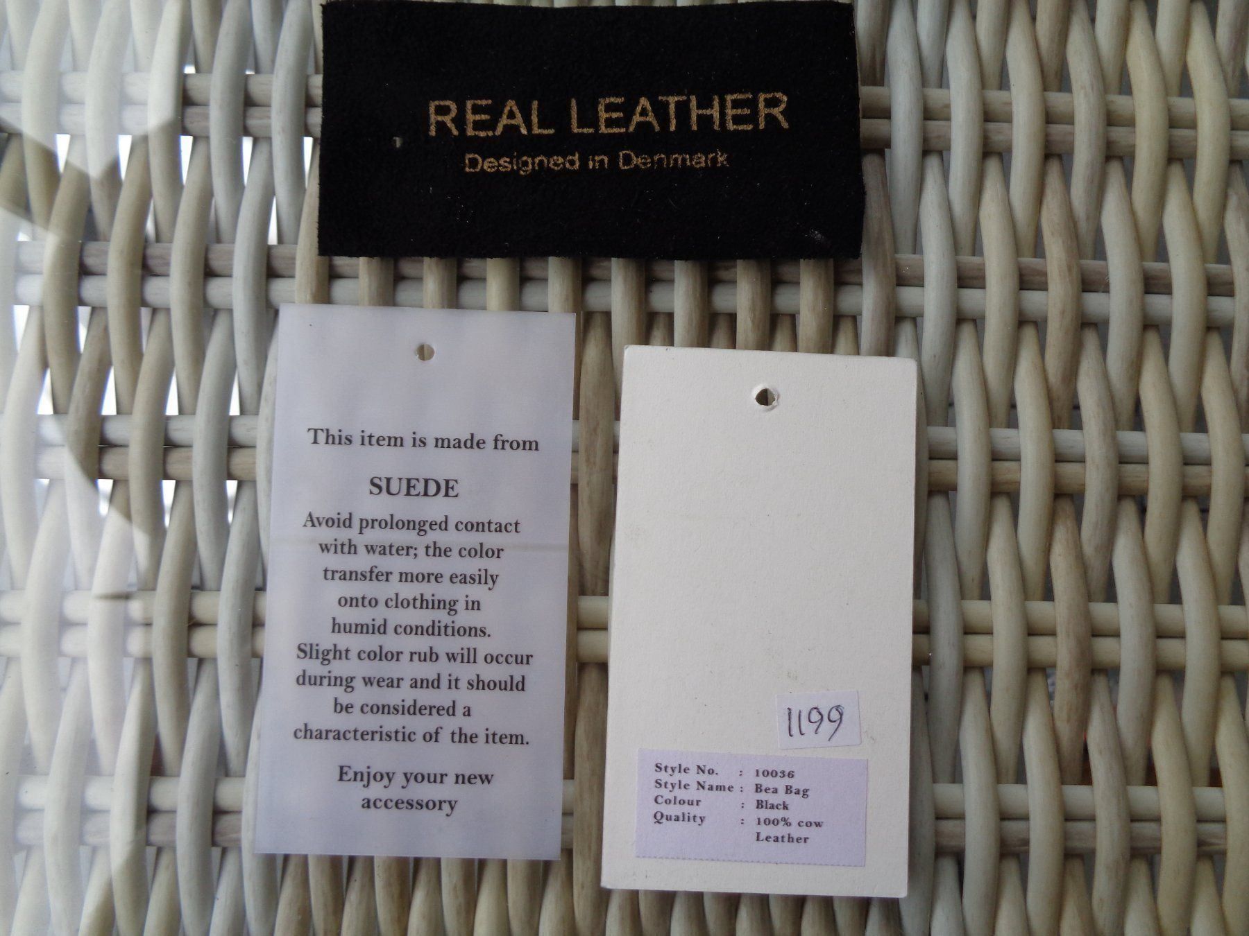 Borse da donna: Schwarze echt Wildleder Suede Bea Bag - 400295 – Usato da Küssnacht am Rigi venduto da Schuhe-Secondhand 3