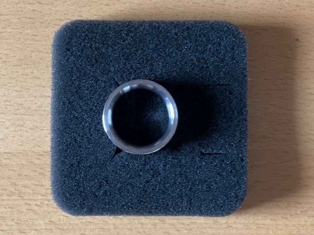 Anelli: Edelstahl Ring mit Stein, Gr. 54, NEU – Nuovo (secondo la descrizione) da Kriens venduto da Angie88 1