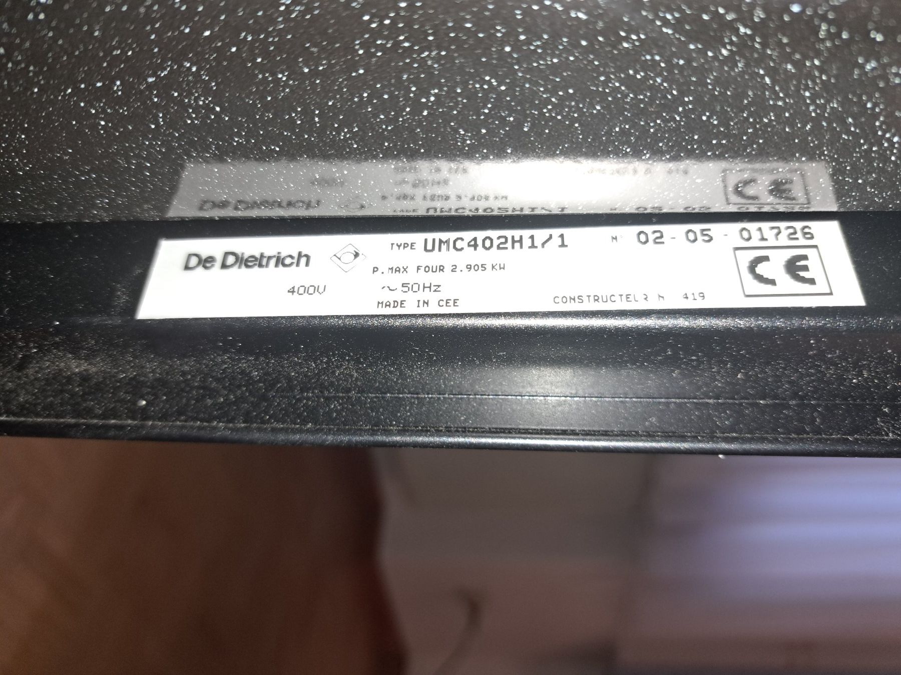 Forni: De Dietschi UMC402H1/1 – Nuovo (secondo la descrizione) da Tegerfelden venduto da Spick67 8