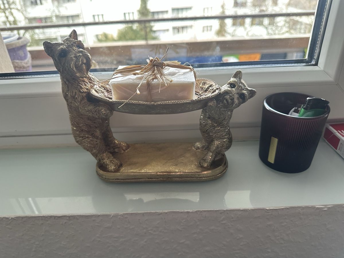 Tutte le decorazioni: Dekorative Hunde-Goldplatte – Usato da basel venduto da sso_t5rp