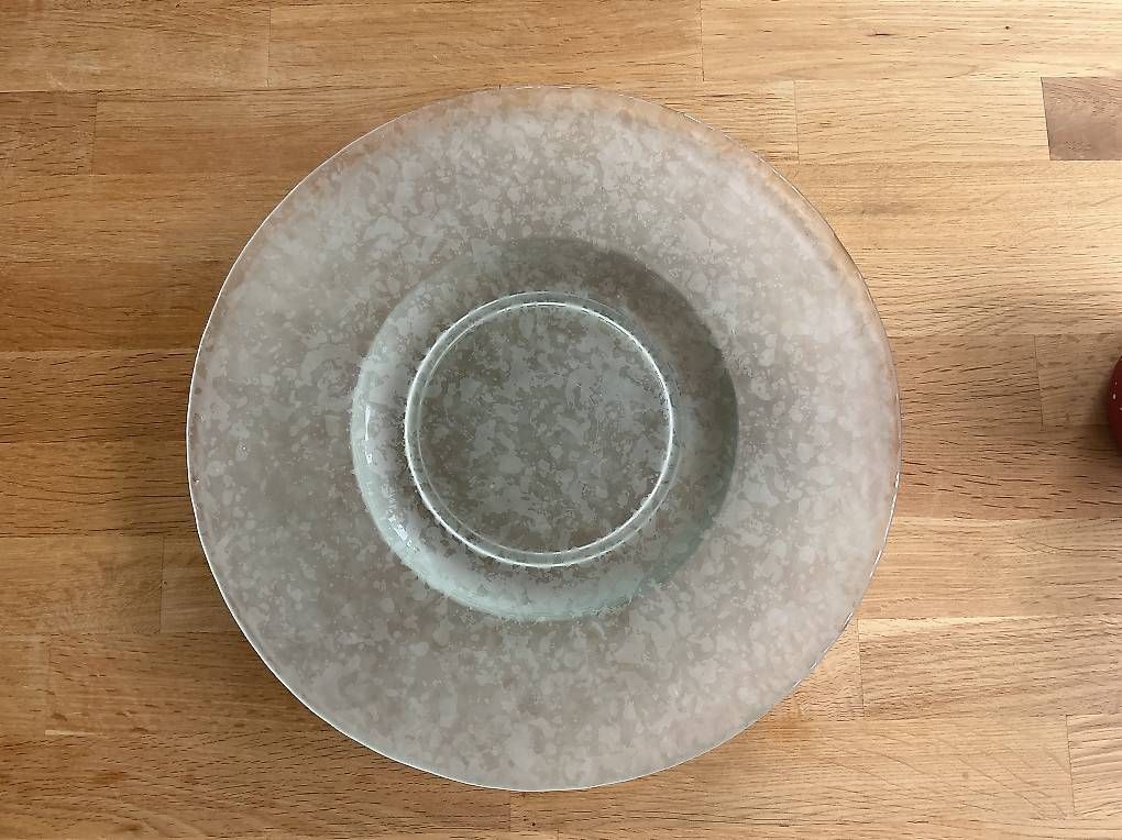 Teller: Grosse Teller aus Glas – Gebraucht aus Rorschacherberg von Rose144 1