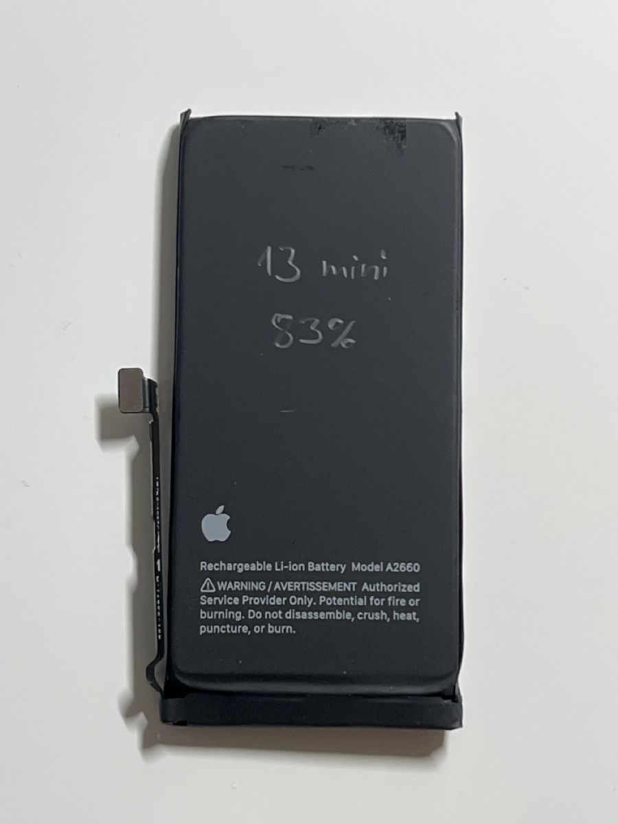 Apple Batterie: Original iPhone 13 mini Akku 83% – Usato da Pfäffikon SZ venduto da max_5ylc
