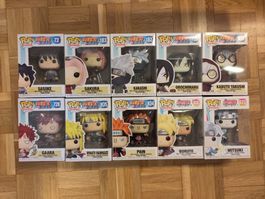 Lot de 10 figurines Funko Pop Naruto en boite originale