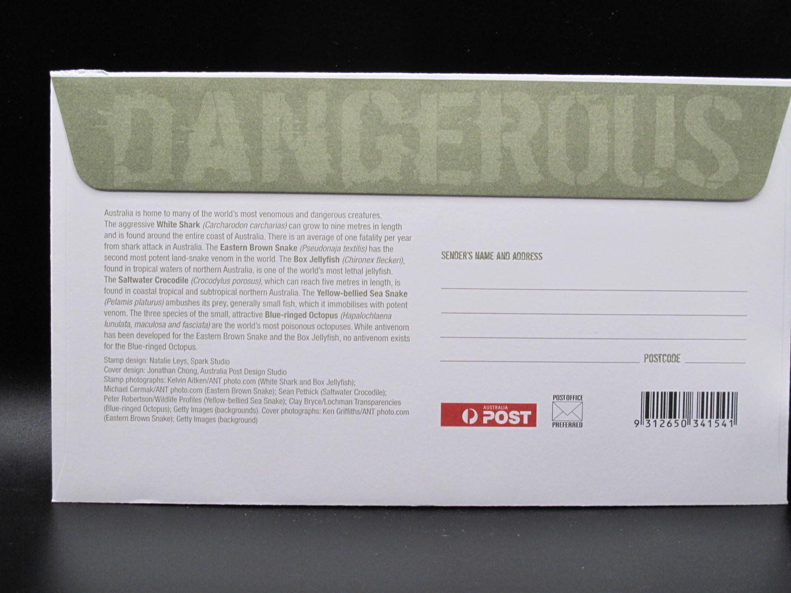 Tutti i francobolli: Australia 2006 Dangerous Animals FDC – Usato da Wil SG venduto da fva01 1
