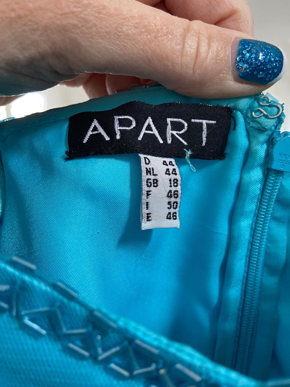 Vestiti: Apart Abendkleid Türkis Gr. 44 – Nuovo e nell'imballaggio originale da Sursee venduto da Kaloo01 3
