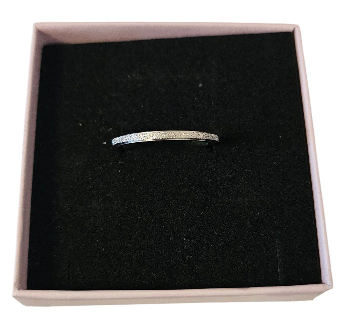 Anelli: Drehring mit Glitzer, Grösse 56 -57 Wunderschön! – Nuovo e nell'imballaggio originale da Langenthal venduto da SecondChanceShop