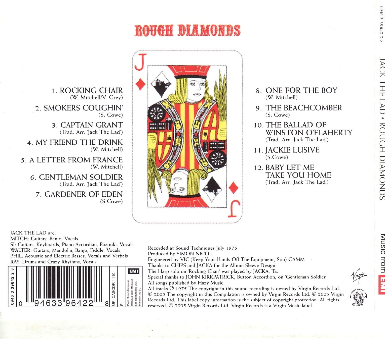 CD: Jack The Lad – Rough Diamonds – Nuovo (secondo la descrizione) da Boussens venduto da catfood01 1