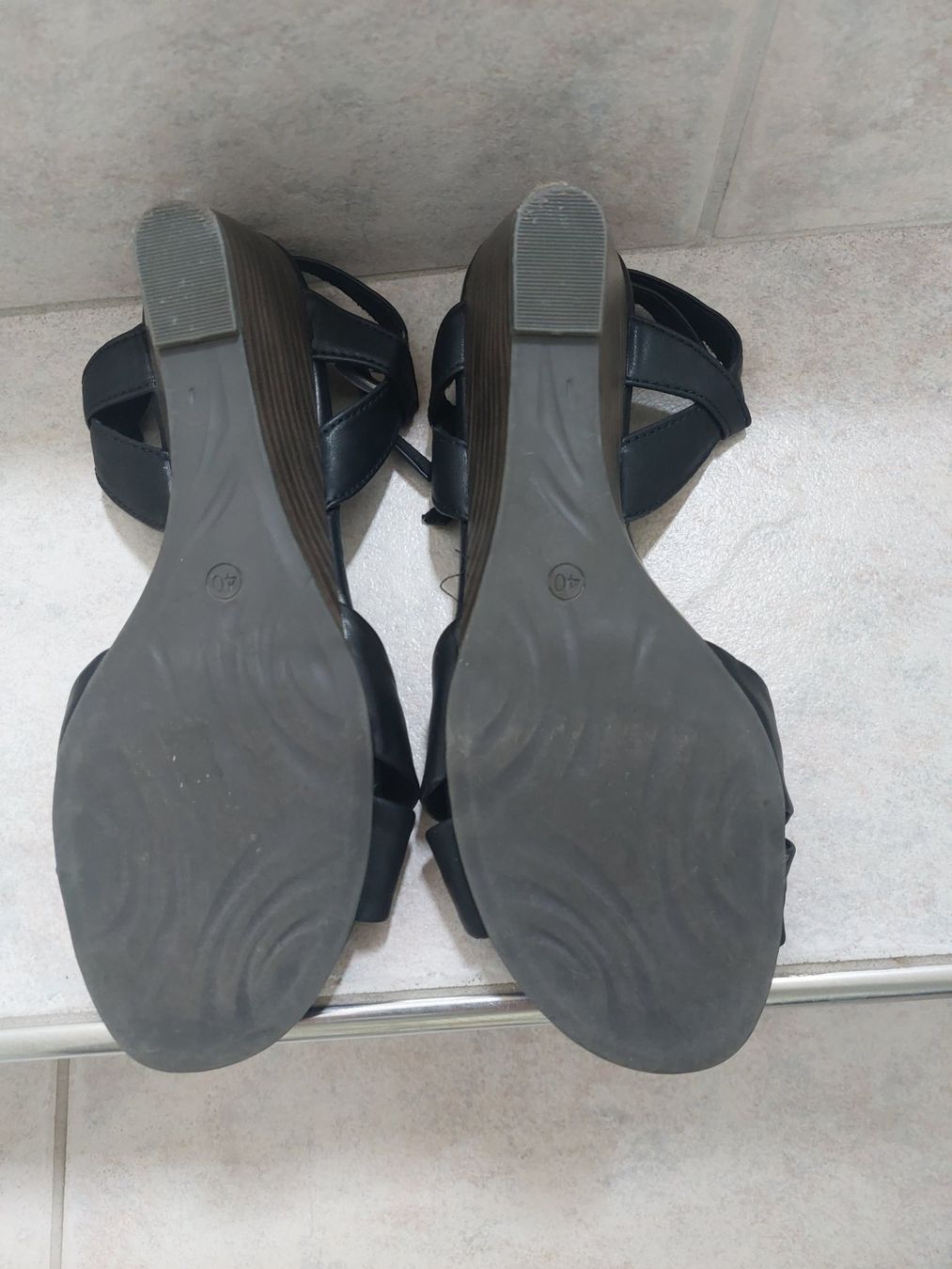 Scarpe da donna: Marco Tozzi Sandalen Schwarz – Usato da Bad Zurzach venduto da Waage15 3