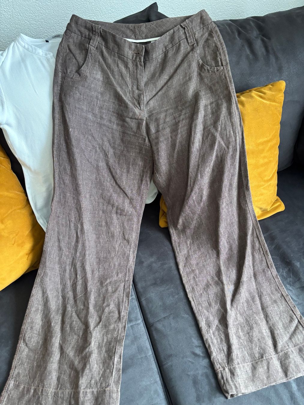Pantaloni: DANIA Leinenhose neuwertig – Nuovo (secondo la descrizione) da Merishausen venduto da yourdream 4