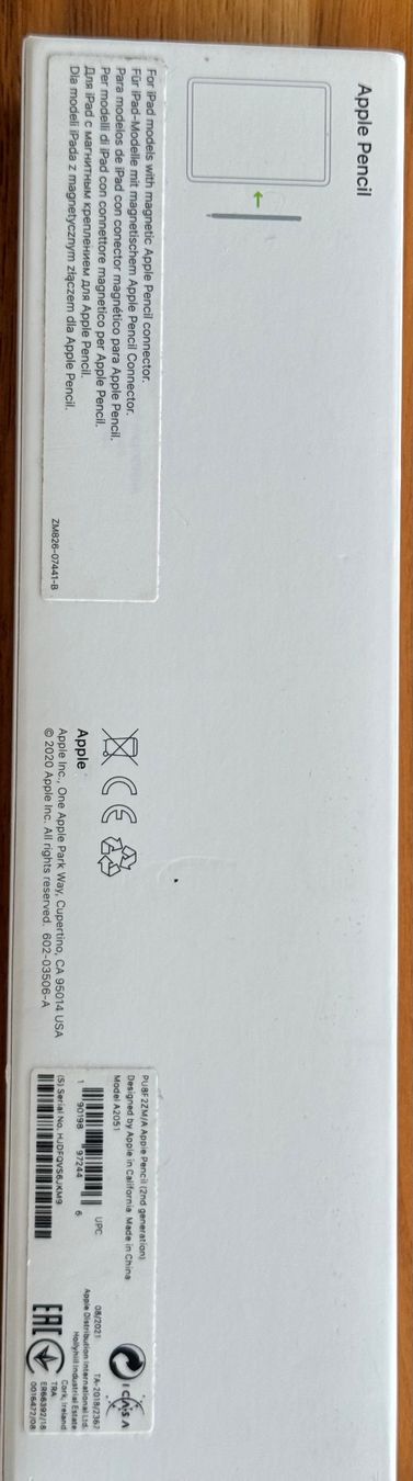Apple Penna & Evidenziatori: Apple Pencil 2. Gen, TOP Zustand – Usato da Rickenbach b. Wil venduto da Brmock 2