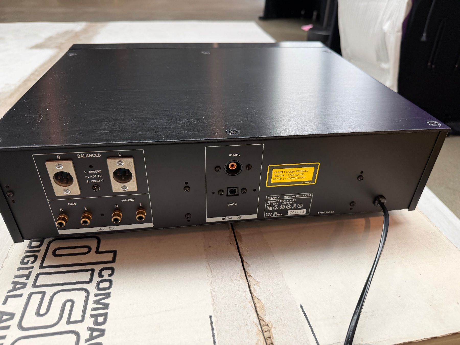 Sony Sistemi audio & multimediali: Sony CDP-X77ES Swoboda Audio Modifikation – Usato da Bern venduto da hclass 1