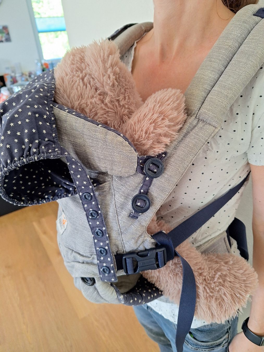 Ergo Baby Marsupi portabebè: Ergobaby Babytrage mit Sternenmuster – Usato da Wangen b. Olten venduto da Dansto1