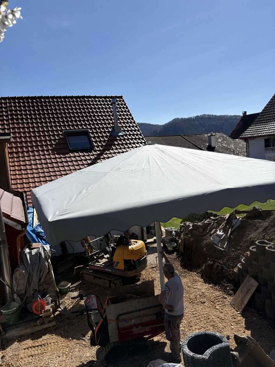 Sonnenschirme: Sonnenschirm – Neu und originalverpackt aus Liesberg Dorf von Schwiizer1989 2
