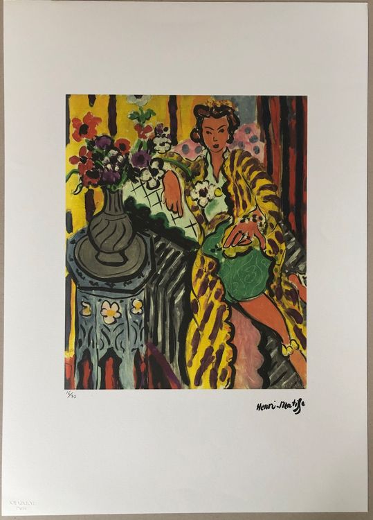 Henri Matisse Yellow Odalisque 16/75 Kaufen auf Ricardo