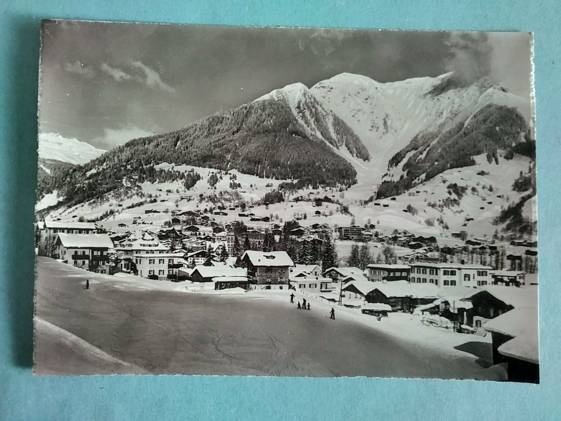 Ansichtskarten: Klosters Winter – Gebraucht aus Appenzell von lama19