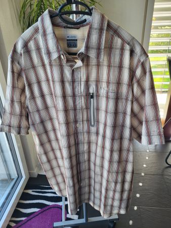 Herren Sporthemd, Columbia, Grösse XL