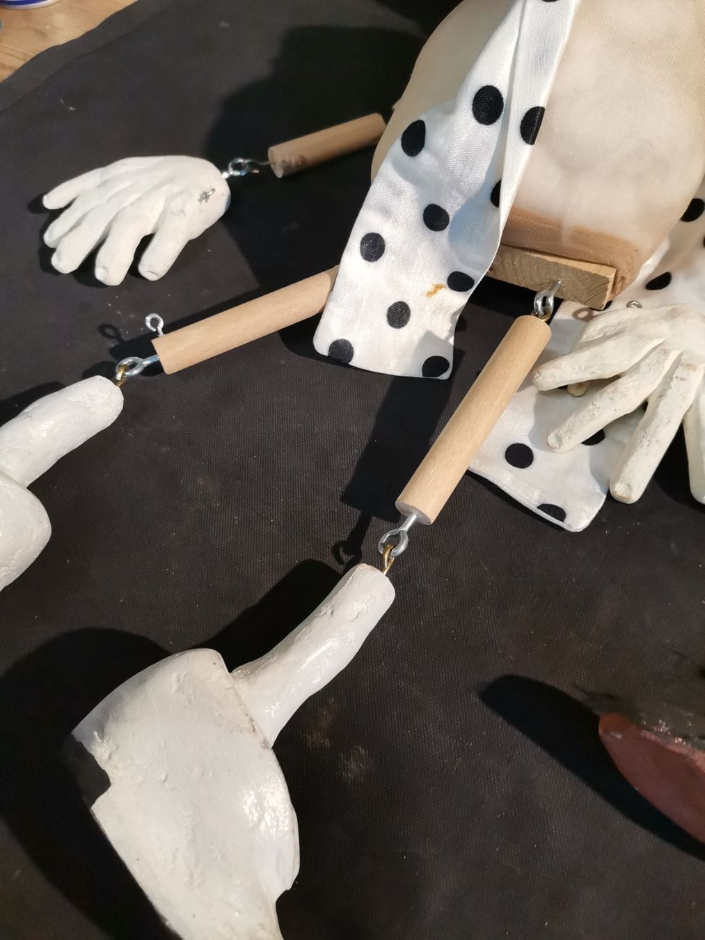 Bambole: Marionette, grosse Marionette, Spielzeug, – Usato da Wiedlisbach venduto da materialkreislauf 8