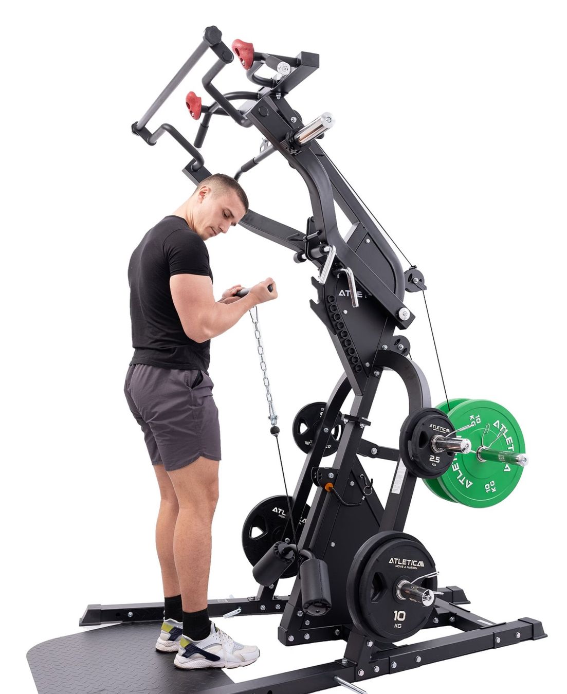 Hometrainer: Triton Basic Multigym – Power Rack, Latzug & Kabelzug – Usato da Wollerau venduto da Karamalzii 6