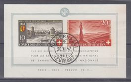 Bloc Pro Patria 19 oblitéré 175.--