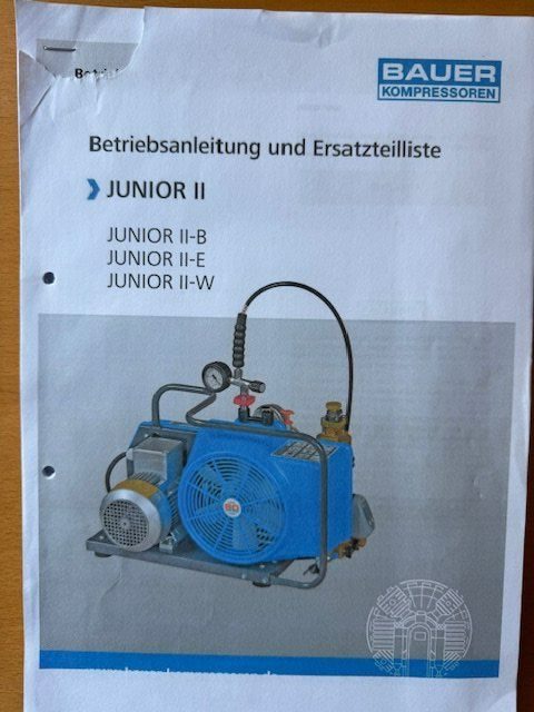 Compressori: Tauchkompressor Bauer Junior ll – Usato da Malans GR venduto da mino_13 2