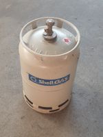 Shell Gasflasche mit Gas