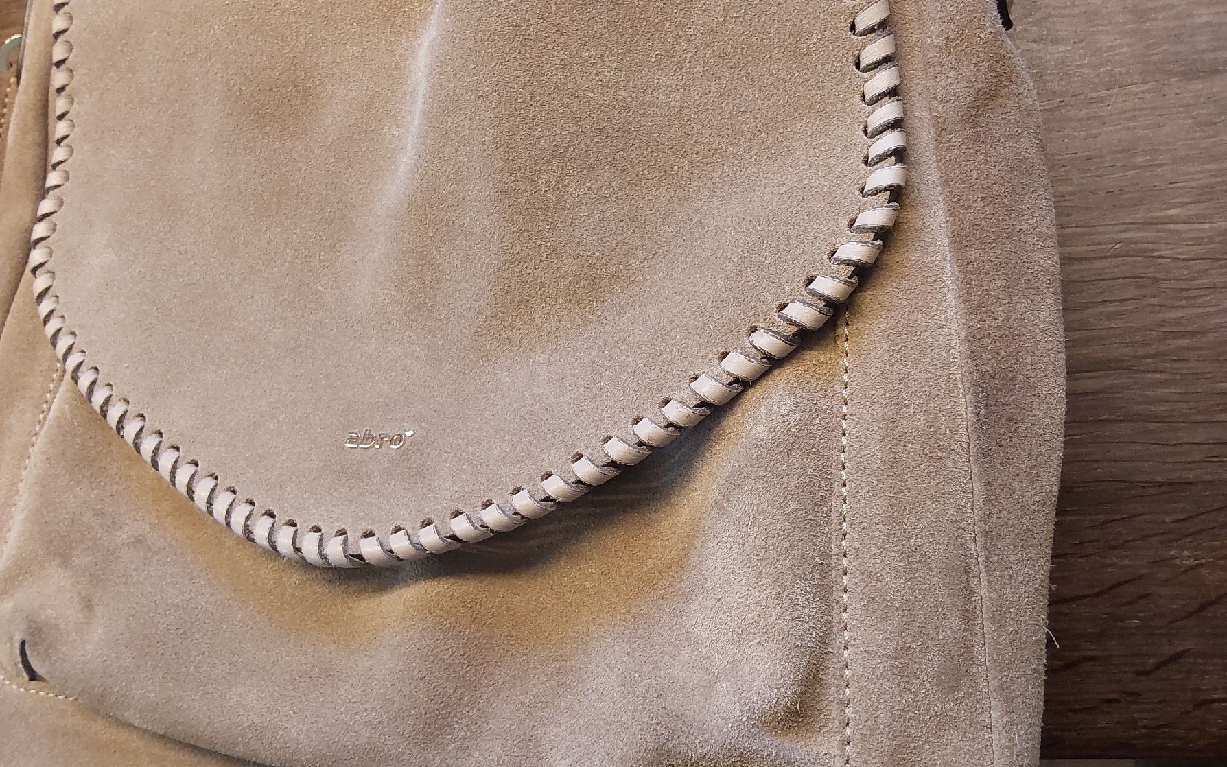 Abro Borse da donna: Wildledertasche Abro beige – Usato da Köniz venduto da scopello12 3