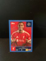Topps CL Sticker 25/26 Ryan Gravenberch Blue Parallel Nr.262