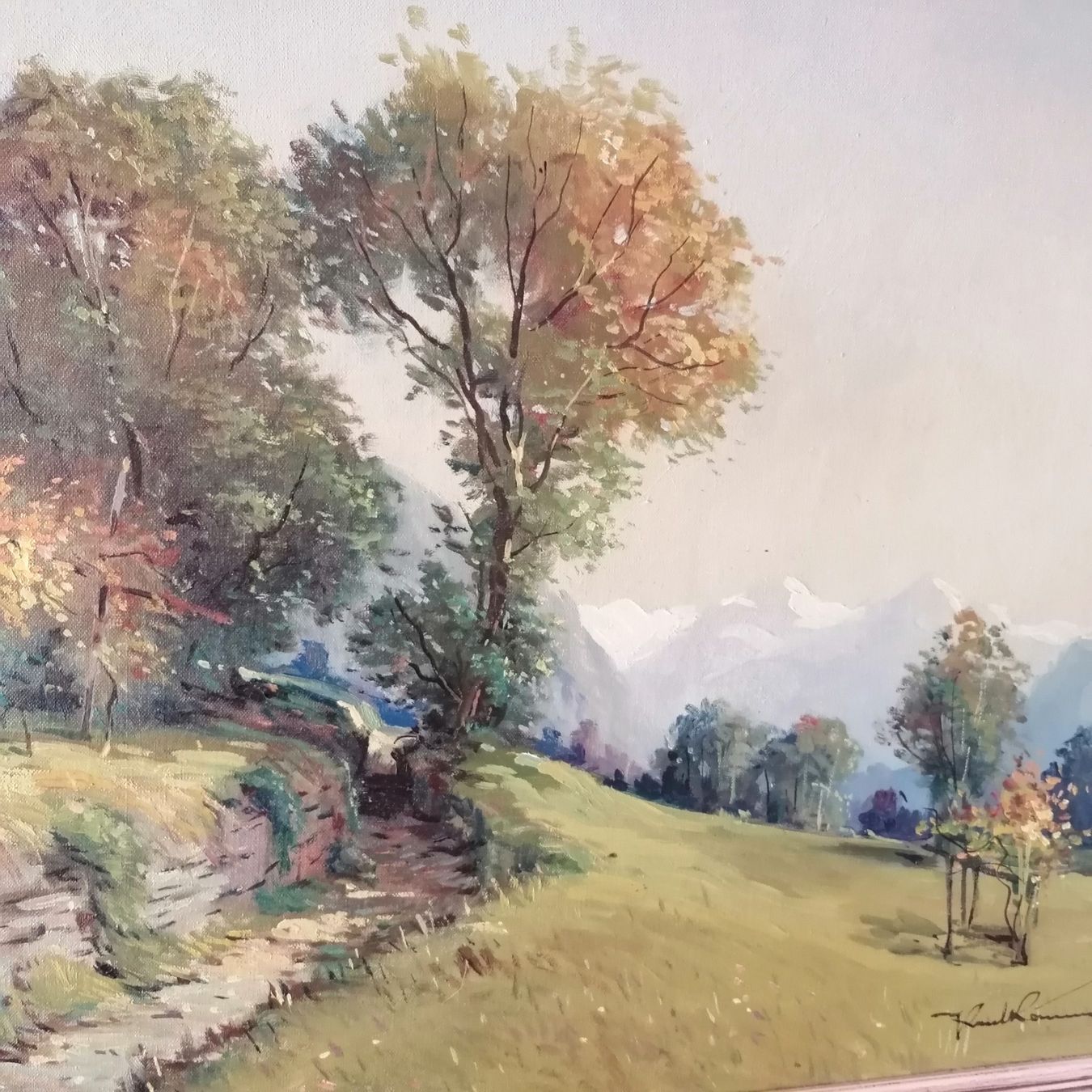 Dipinti: PAUL KOMME (1891 - 1972) – Usato da Mendrisio venduto da Accamuta 2
