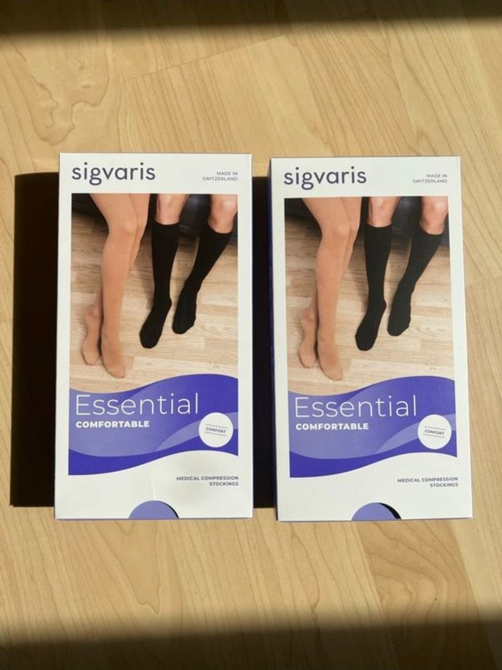 Sigvaris Calze & Collant: 2 Paar XS Stützstrümpfe – Nuovo (secondo la descrizione) da Zürich venduto da emi_byf9