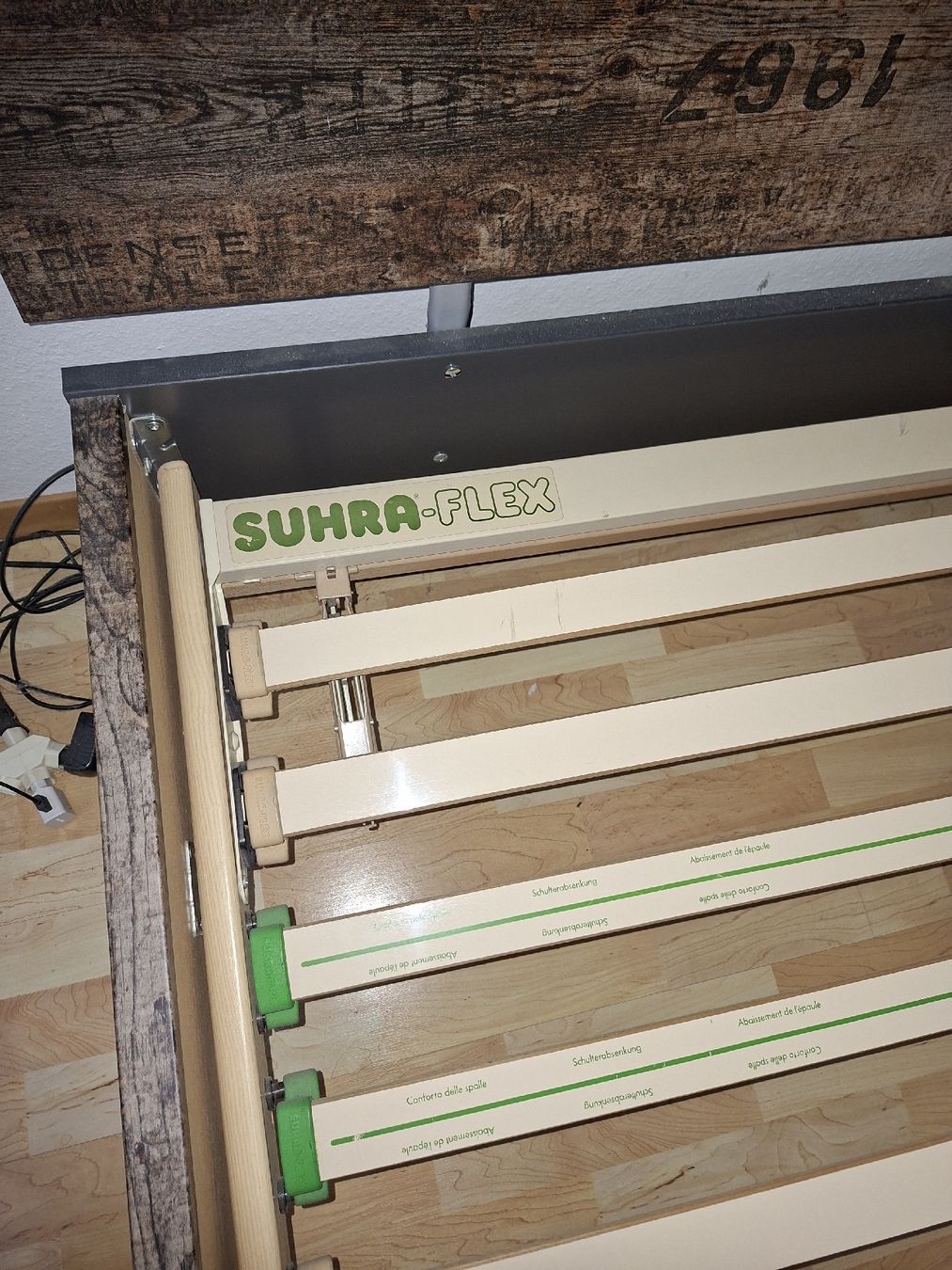Reti a doghe: Lättlirost 160cm Suhra-flex – Usato da Stans venduto da Rumepli 1