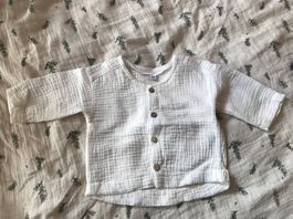 Handmade Musselinhemd 68 NEU