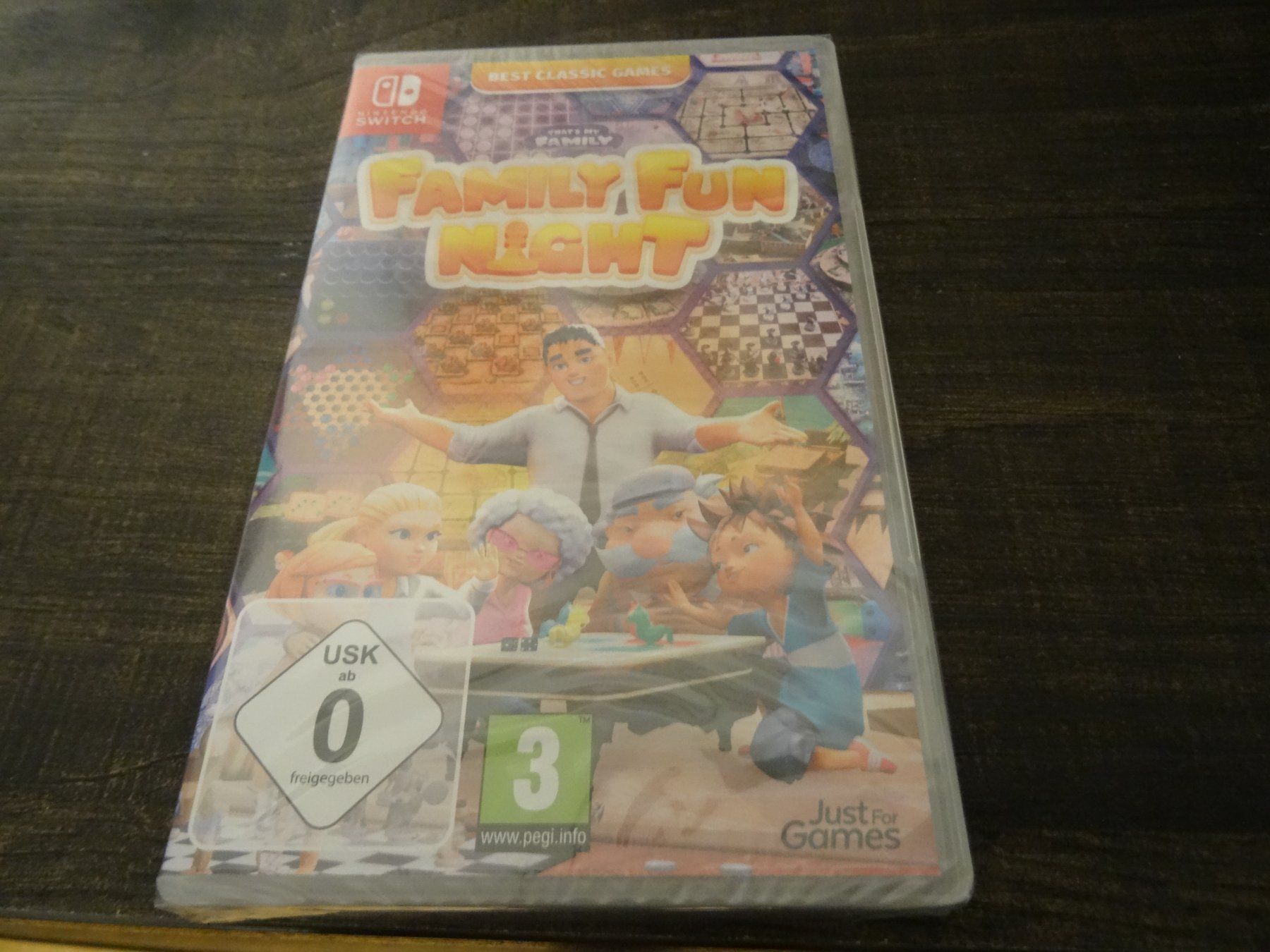 Nintendo Spiele: Family Fun Night SWITCH NEUWARE – Neu und originalverpackt aus Olten von Disc-Ausverkauf