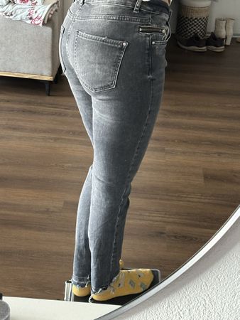 MOS MOSH graue Damenjeans - Gr. 28