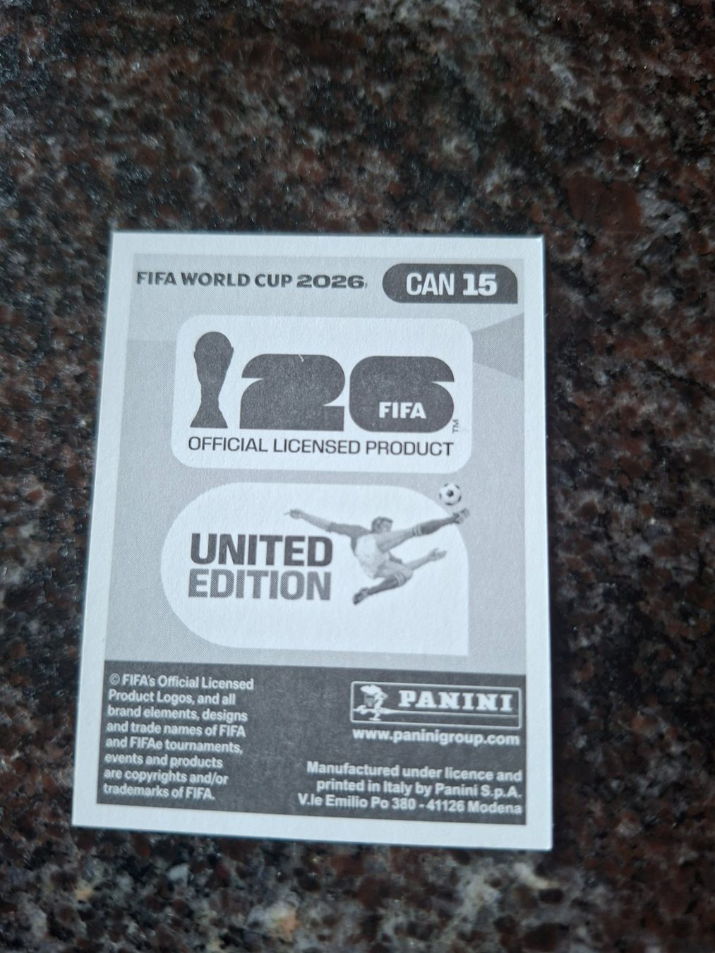 Panini Carte collezionabili: Mathieu Choinière FIFA WM 2026 CAN 15 – Nuovo (secondo la descrizione) da Erlinsbach venduto da pfunky 1