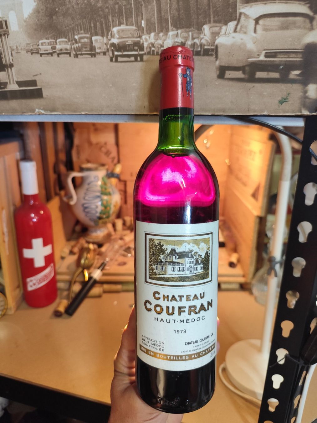 Wein: 1978 Château Coufran Haut-Médoc ! – Neu und originalverpackt aus Büsserach von Vintage-vins 1