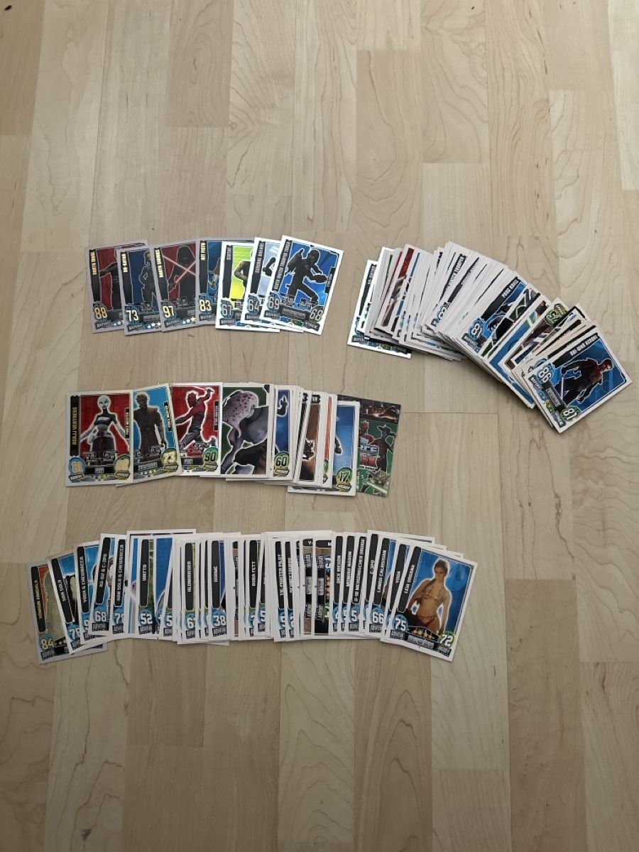Topps Carte collezionabili: Topps Force Attax Star Wars, diverse Karten – Usato da Bassersdorf venduto da Bryan-00