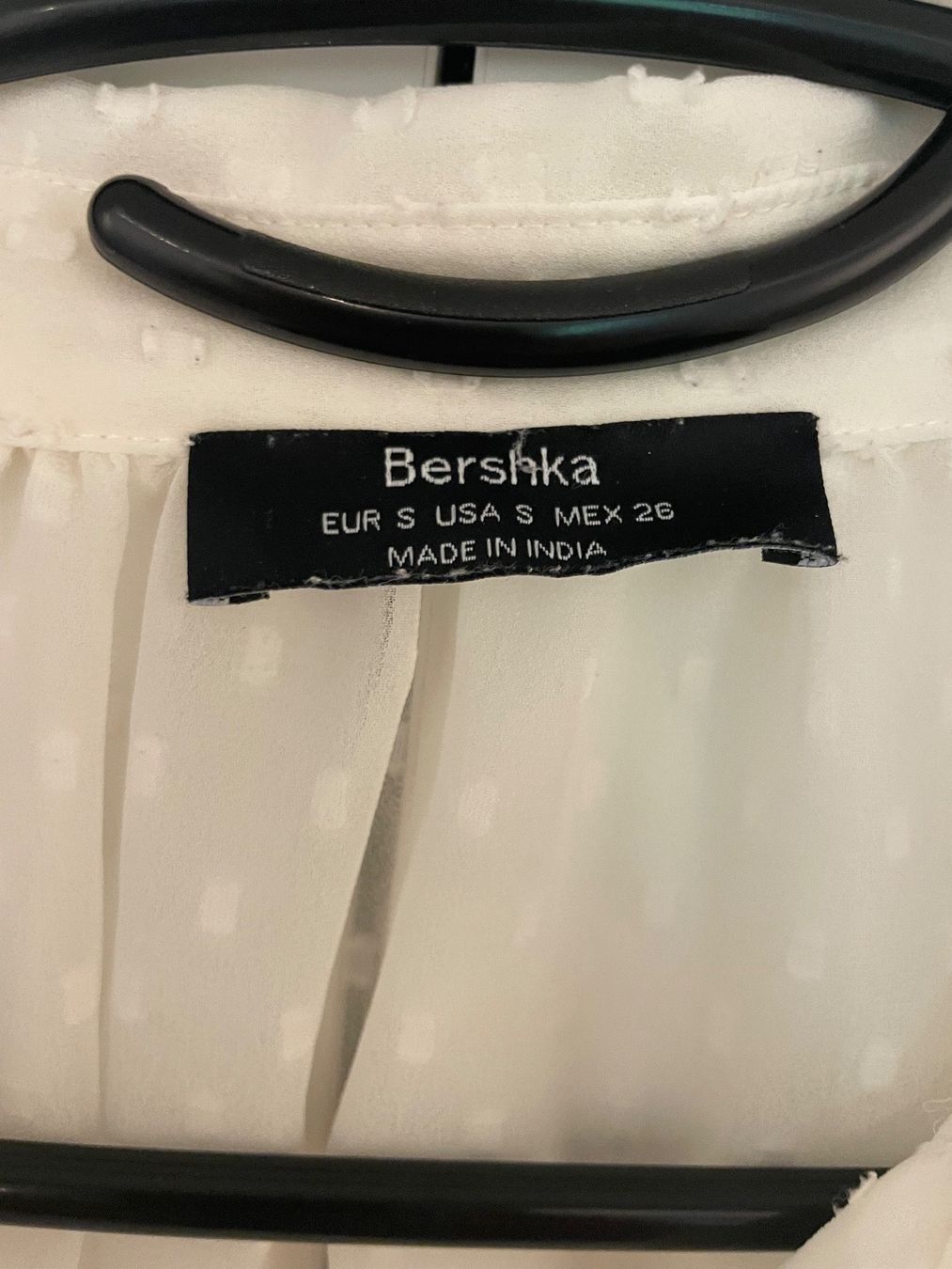Bershka Camicette: Bluse durchsichtig mit Punkten, Bershka, Grösse S – Usato da Jona venduto da Nanuksiglu 2