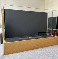 Klarstein Ethanol Kamin Design Glas Holz